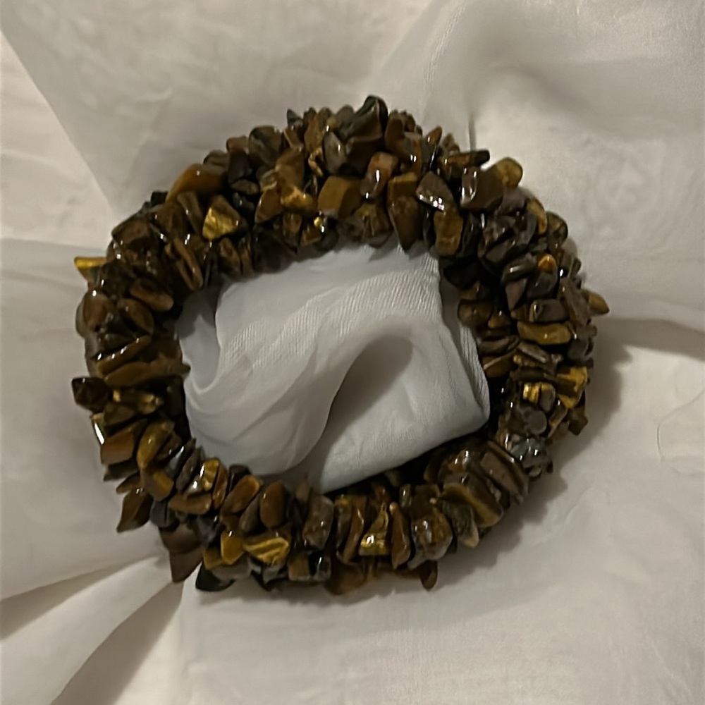 💕3/$15💕 Brown Stone-Embellished Hair Clip